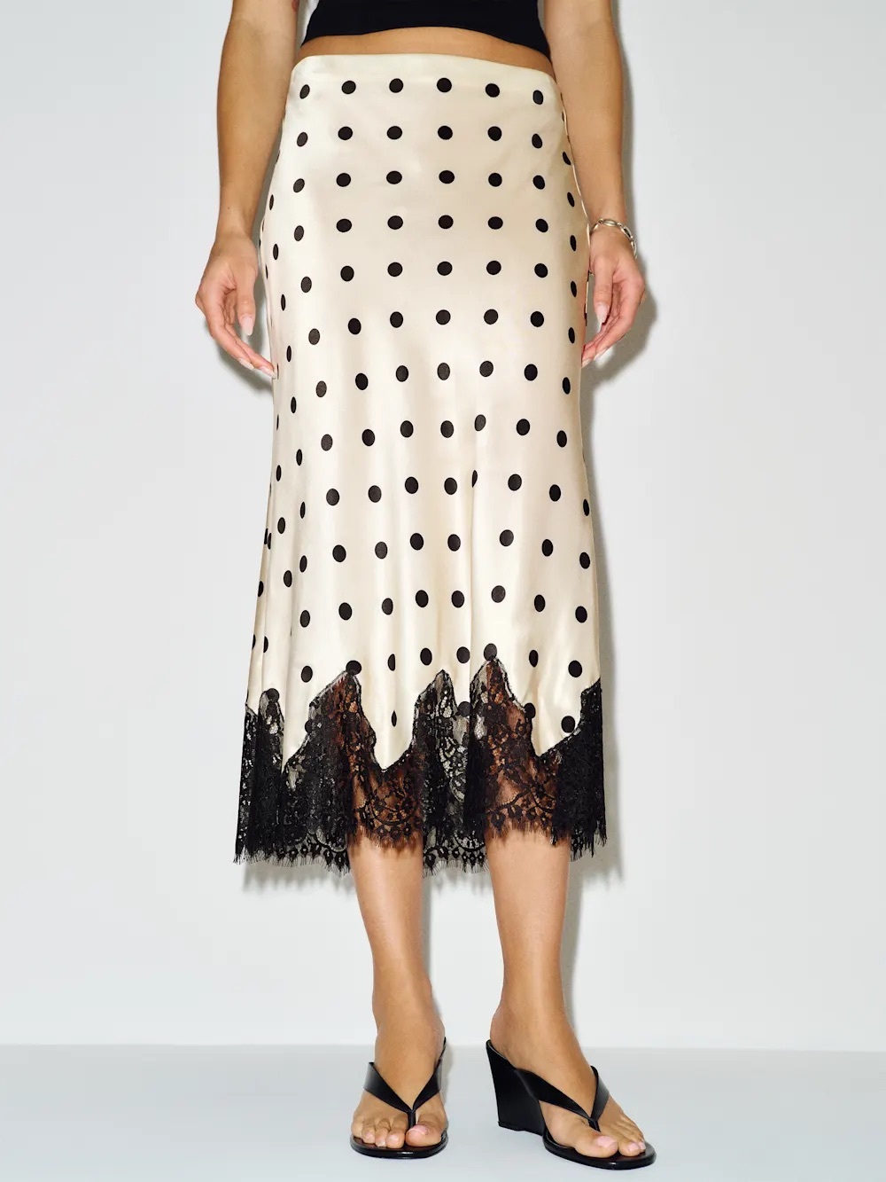 Reformation Carolina Silk Skirt